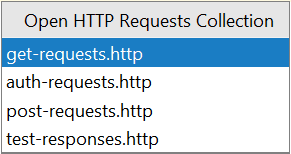 Open HTTP Requests Collection